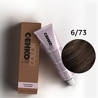 Крем-краска для волос Color Explosion, 6/73 Темный блондин коричнево-золотистый