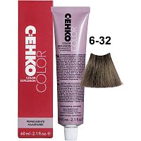 Крем-краска для волос Color Explosion, 6/32 Золотисто-пепельный блондин/Dunkelblond gold asch, 60 мл