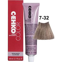 Крем-краска для волос Color Explosion, 7/32 Средне-золотистый пепельный блондин/Mittelblond gold asc